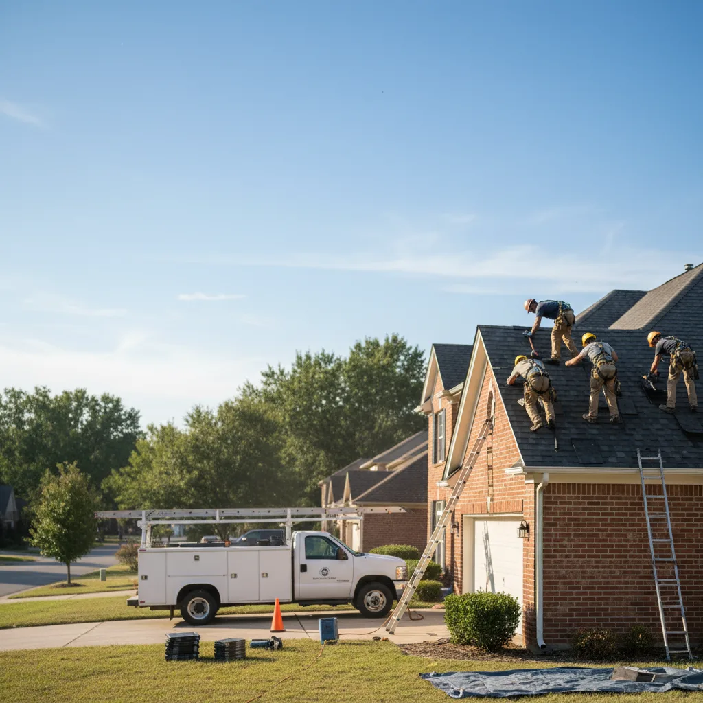 Roof Repair in Andreas